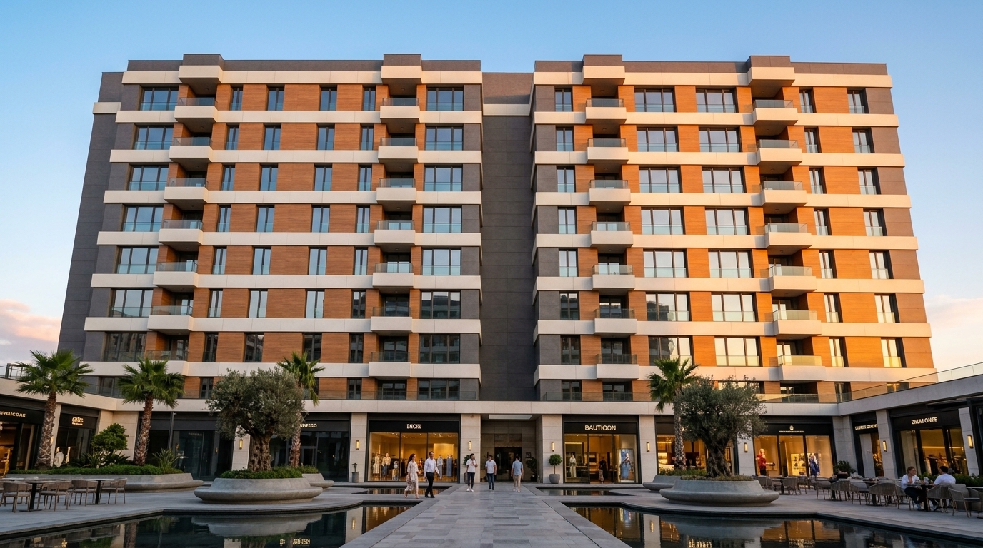 Park Panorama Evleri - Geniş Açıklıklı Kompozit Panel ve Doğal Taş